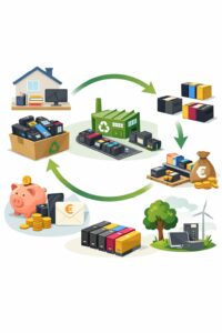 recyclage cartouche encre